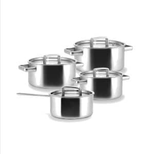 Habonne King  pannenset 4 delig tri-ply