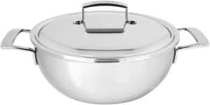Demeyere silver conische sudder/braadpan 28cm
