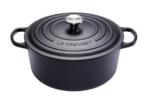 Le Creuset braadpan Signature rond 30 cm zwart