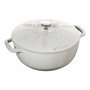 Staub braadpan snowflake 24cm 3,6 Liter